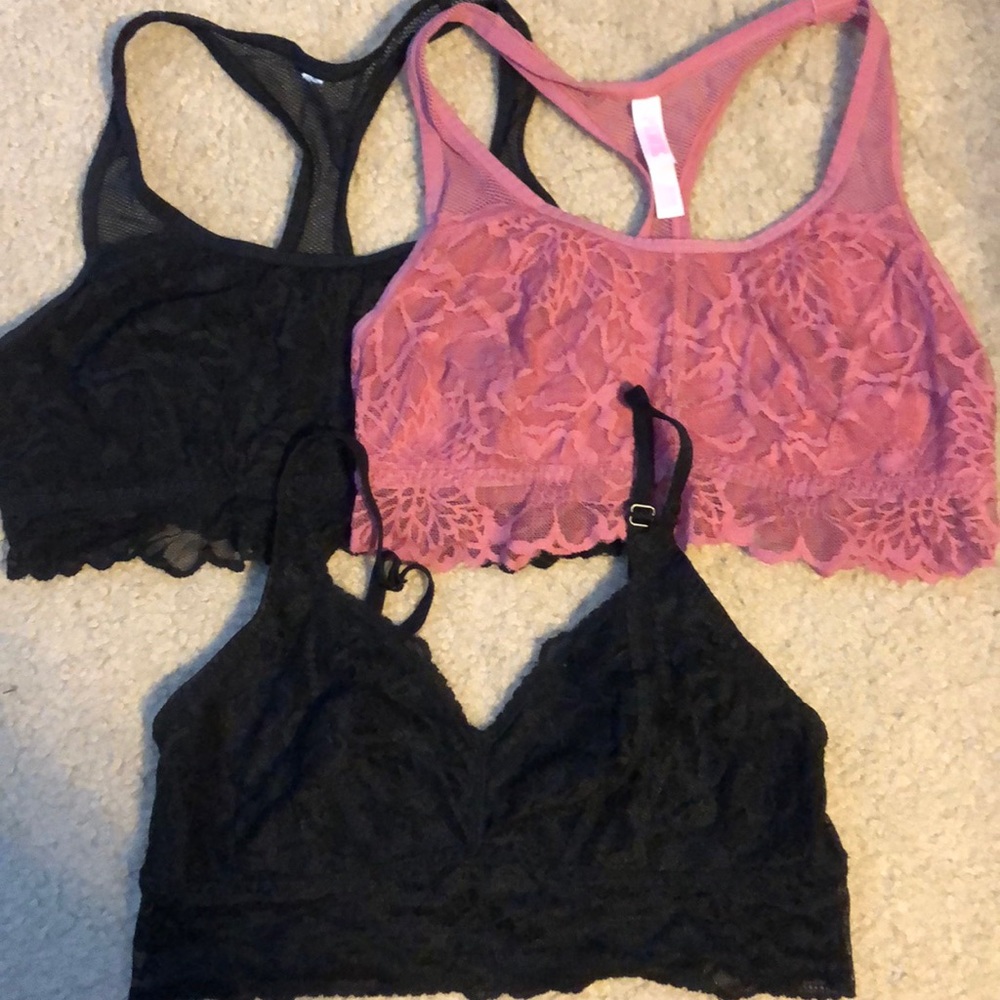 PINK bralette bundle